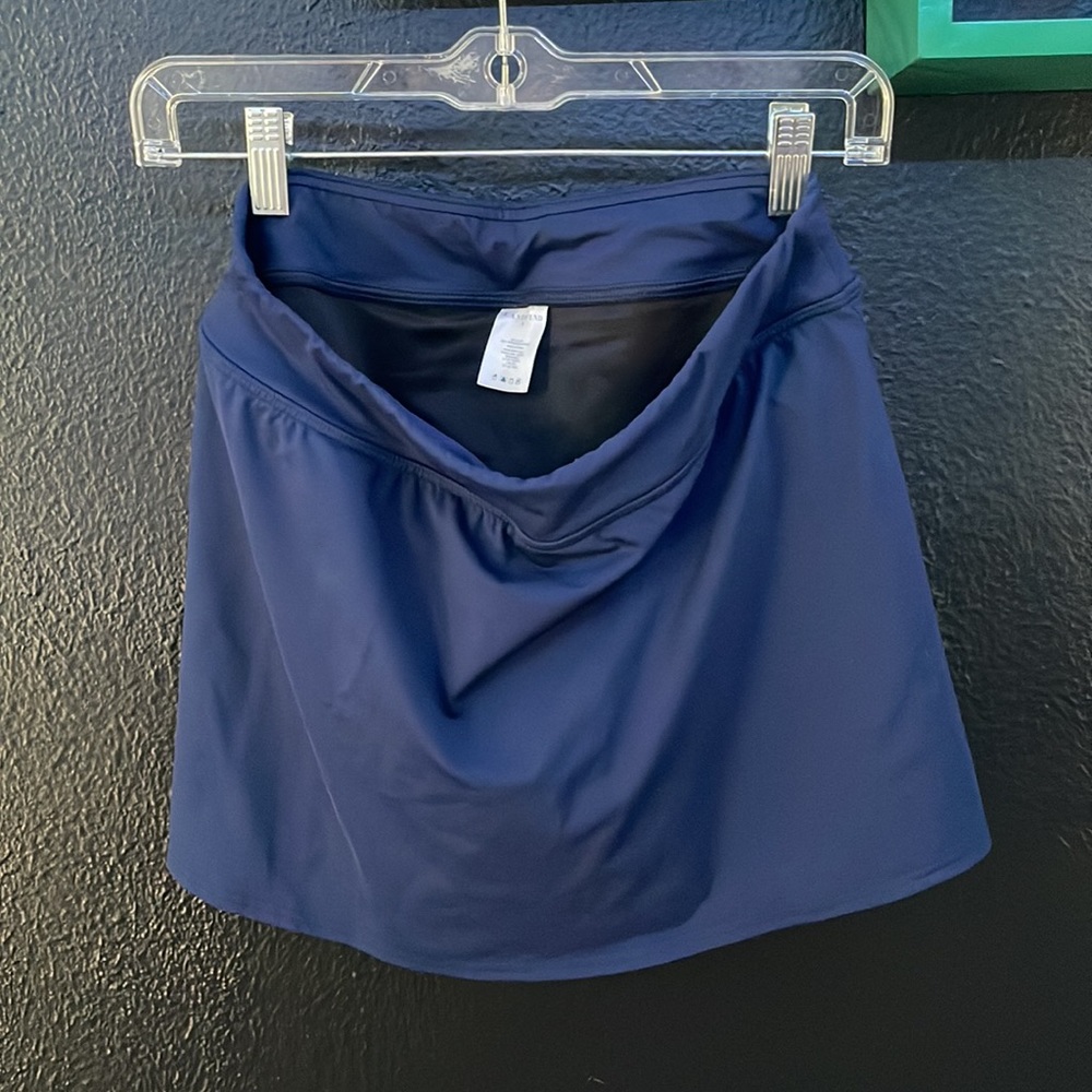 cute lands' end womens swim skirt size 6 excellent condition